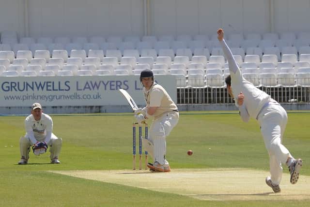 Scarborough Cricket GroundAction from Scarborough v York 2nds (Scarborough Batting)PA1523-20kTennant batting