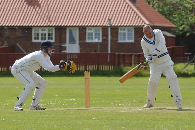 Dave Brannan batting for Filey 2nds on his way to 25 in their win against Lockton PA1523-23b