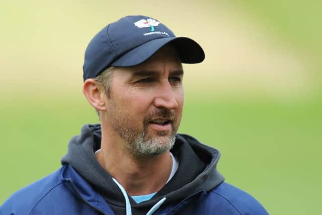 Yorkshire's first-team coach Jason Gillespie (Picture: Joe Giddens/PA Wire).