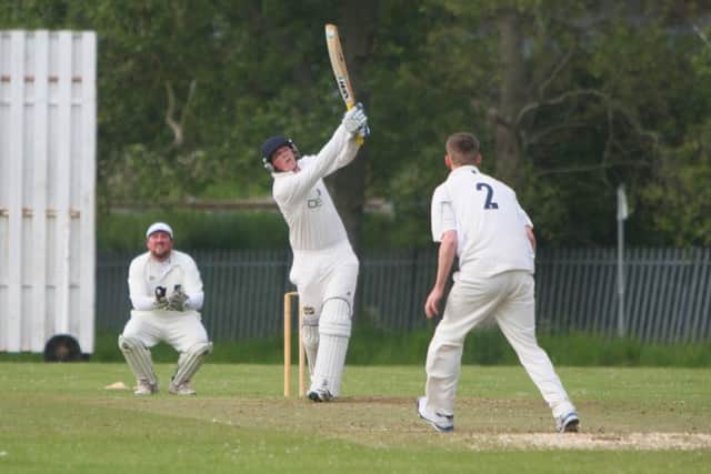Scarborough Beckett Cricket League- Filey CC vs Heslerton CC - Heslerton batting