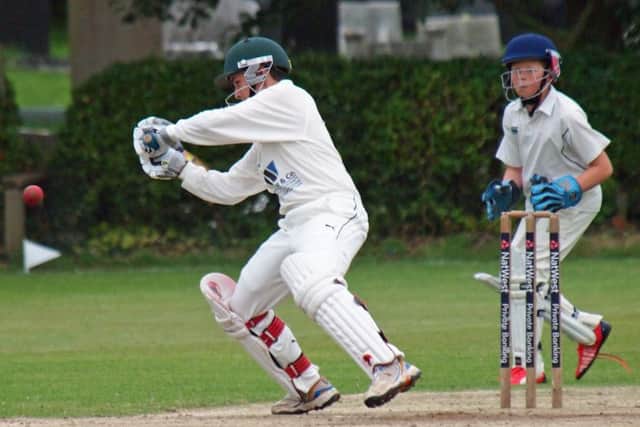 Flixton batsman Marley Ward was named man of the match.