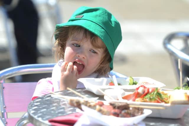 Young and old enjoy food festivals