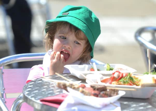 Young and old enjoy food festivals