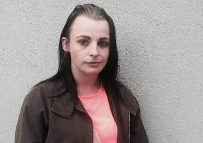 Katie Louth outside court, where she told The Scarborough News she felt her crime "had been blown out of all proportion"