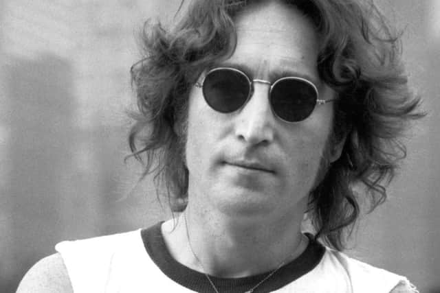 A drawing of a UFO reportedly by John Lennon will be displayed at a Filey UFO conference this weekend