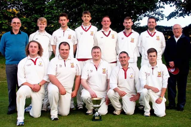 Staxton B proudly pose with the McCain Cup.152045