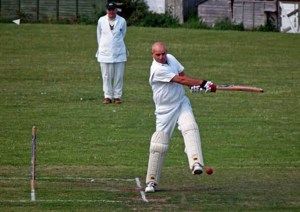 Flixton 3rds batsman Pete Hill 152048a