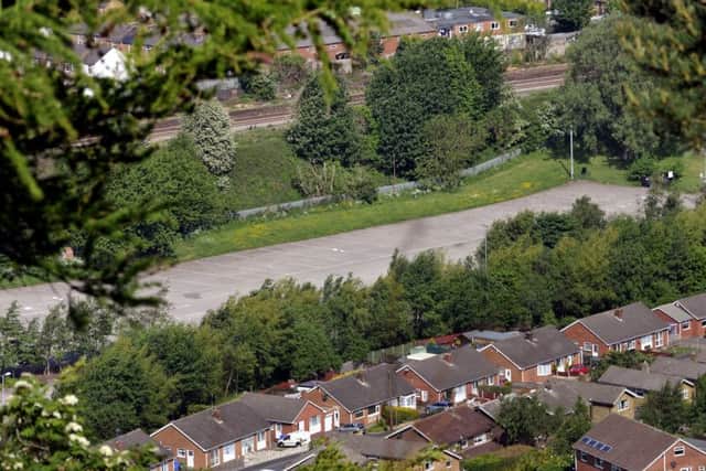 Weaponness Valley Road car and coach park, as seen from Olivers Mount.  Picture by Andrew Higgins  112067h  20/05/11