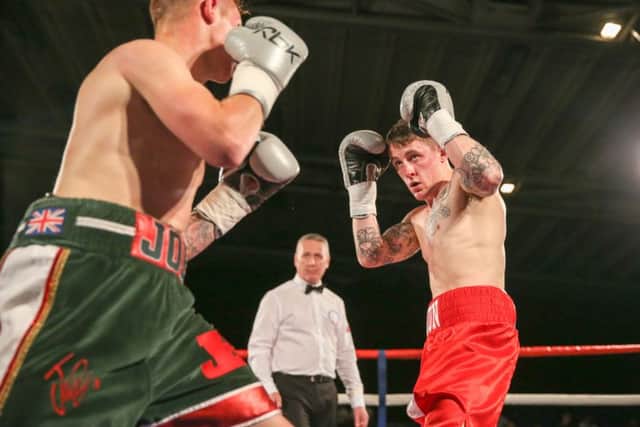 Shaun Ireland in action during his debut. He's back in action next Saturday.
