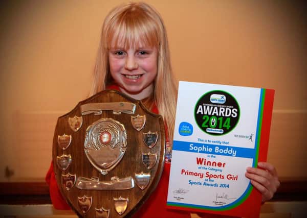 Sophie Boddy
Scarborough and District Sports Council awards night 2014 - The Spa    24/11/2014