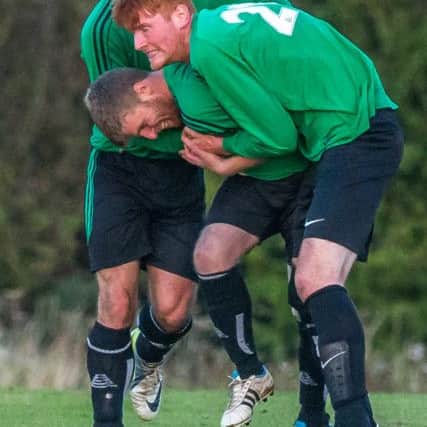 Sleights celebrate Ryan Roe's late equaliser