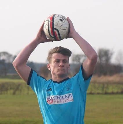 Defender Ricky Nock captains the side