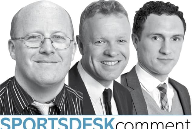 Sportsdesk Comment with Martin Dowey