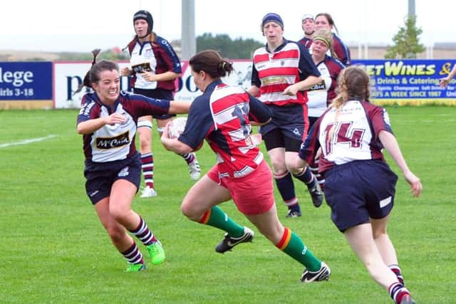 Valkyries skipper Cathy Ann Myers in action earlier this season