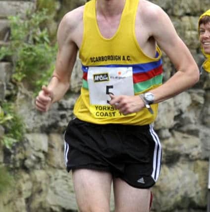 Jack Robertson led home the Scarborough AC runners