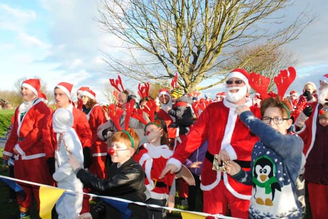 Take part in this year's Santa Dash