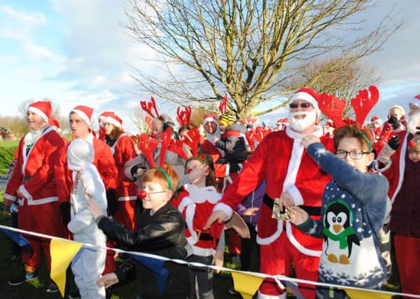Take part in this year's Santa Dash