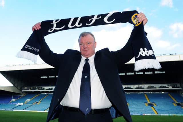 New Leeds United head coach Steve Evans