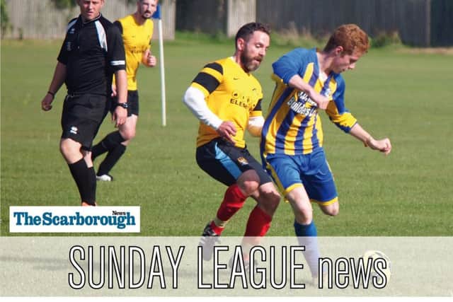 Sunday league news
