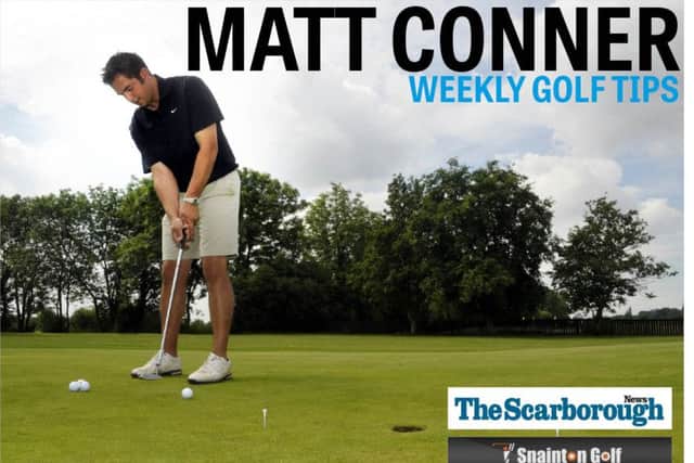 Matthew Conner's golf tips
