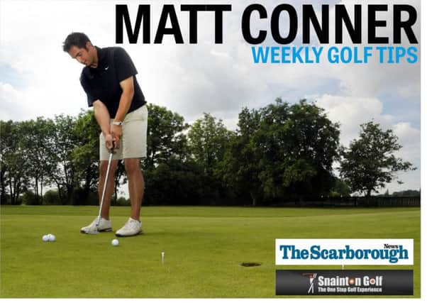 Matthew Conner's golf tips