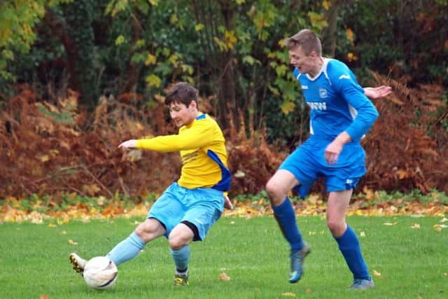 Traf's George Rose 152128d Heslerton v Trafalgar Scarborough & District Sunday League Division One 15-11-15@ Heslerton.