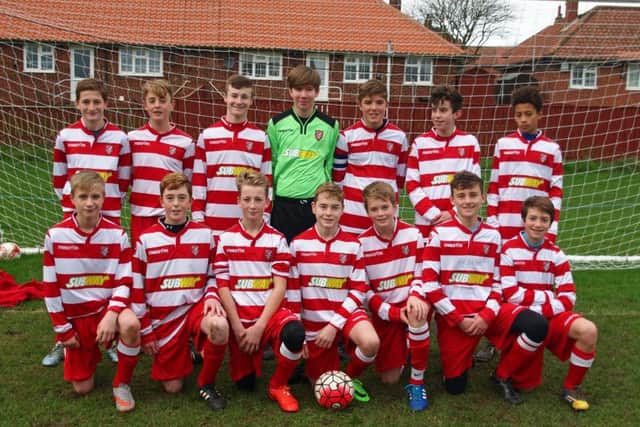 Scarborough Athletic under-14s. Picture: Steve Lilly.