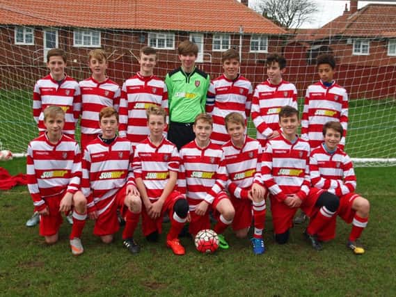 Scarborough Athletic under-14s. Picture: Steve Lilly.