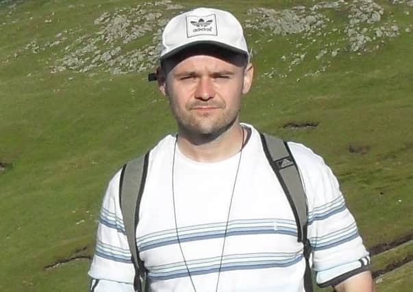 Kieran Chapman, from Scarborough, who is feared to have gone missing on the Moors