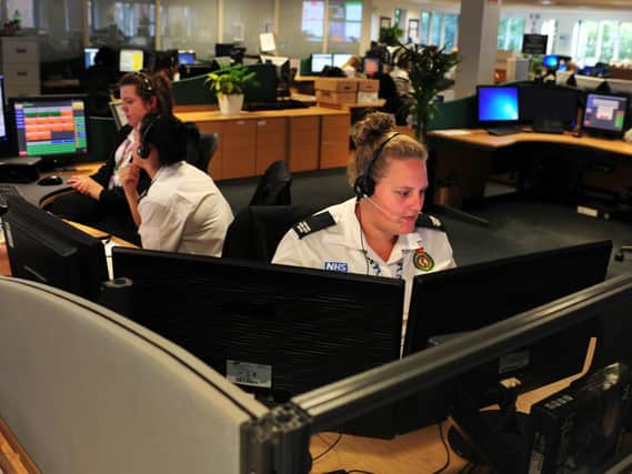 Yorkshire Ambulance Service calls staff facing the region's emergencies.