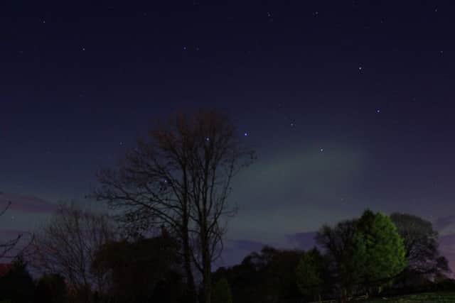 The Northern Lights spotted over Ganton
picture: Mark Tissington