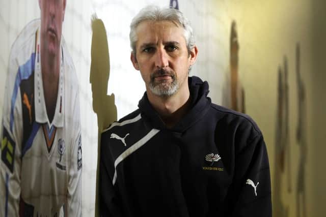 Yorkshire first-team coach Jason Gillespie.