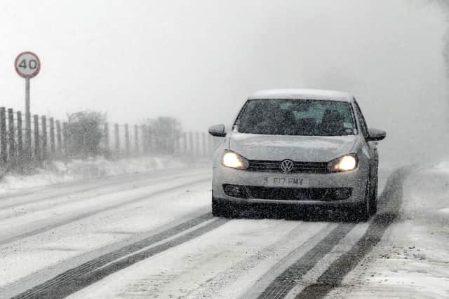 Dangers unprepared for winter roads