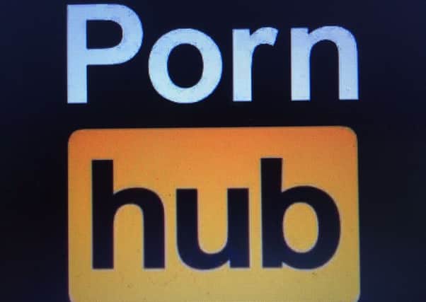 The video was uploaded onto PornHub.