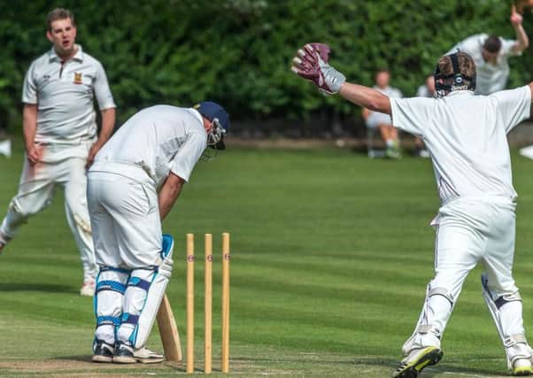 Staxton, fielding, will be looking to take the title away from premier division champions Staithes, batting