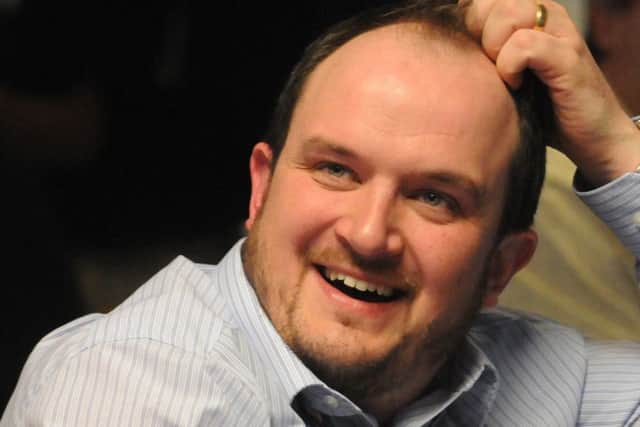 Blaise Tapp leaves the LEP, as associate editor Mike Hill gives the speech