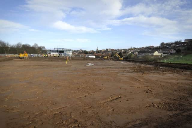 Scarborough Leisure Village ceremony. Overview of where the Leisure Village would be. pic Richard Ponter 160416c