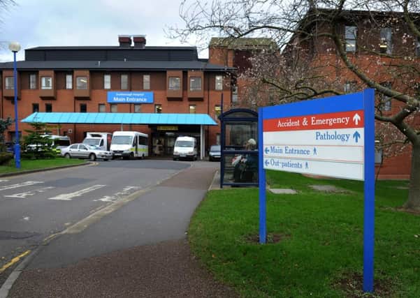 Scarborough Hospital. 12 january 2015. Picture Bruce Rollinson