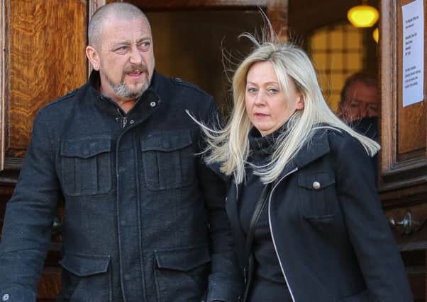 Max Haigh's parents Emma Melton and James leave Wakefield Coroners Court today February 2 2016. See rossparry copy RPYHEART: AN inquest into the death of a toddler weeks after he was operated on at the height of the Leeds childrenÃ¢Â¬"s heart surgery dispute was due to get underway today. The threeÃ¢Â¬day inquest at Wakefield will investigate the death of Max James Haigh, from Scarborough. who was just 14 months old when he died of heart failure 42 days after undergoing a complex procedure to treat his congenital heart problems on March 18 2013.