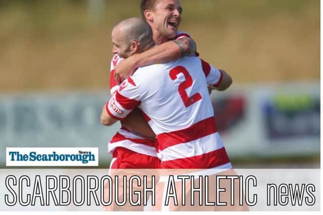 The latest news from Scarborough Athletic