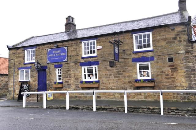 The Three Jolly Sailors pub, Burniston.