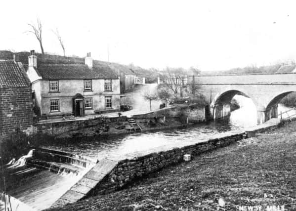 Newby Mill, just off Scalby Road  at different times, Scalby Beck had several active mills. Newby Mill was demolished in 1950.