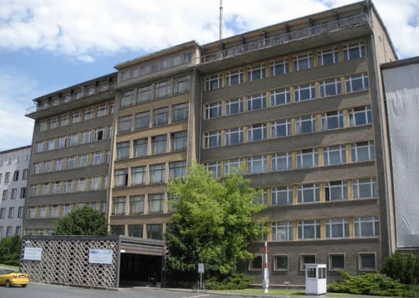 The former Stasi headquarters in Berlin.