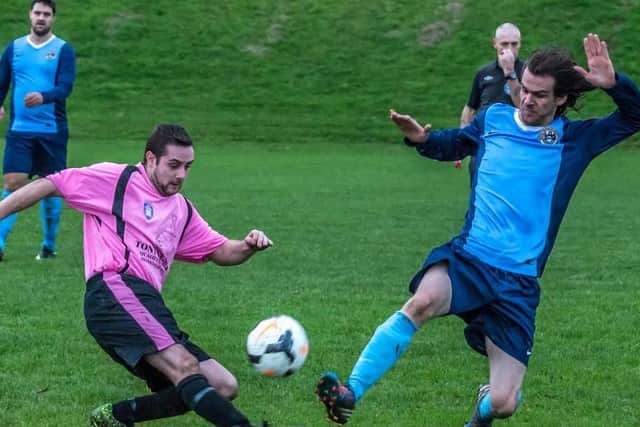 Paul Tose, right, will be a key man for Whitby Fishermen's Society against Itis Itis Rovers in their League Cup clash