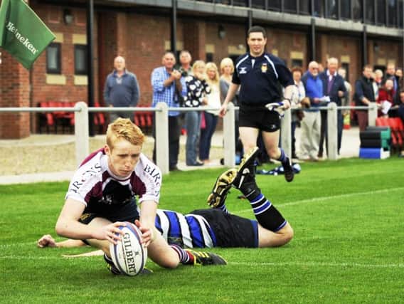 Matty Young impressed for the Vikings in their win against Hullensians
