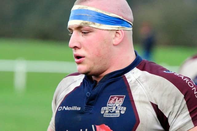 Scarborough RUFC's Liam Murray