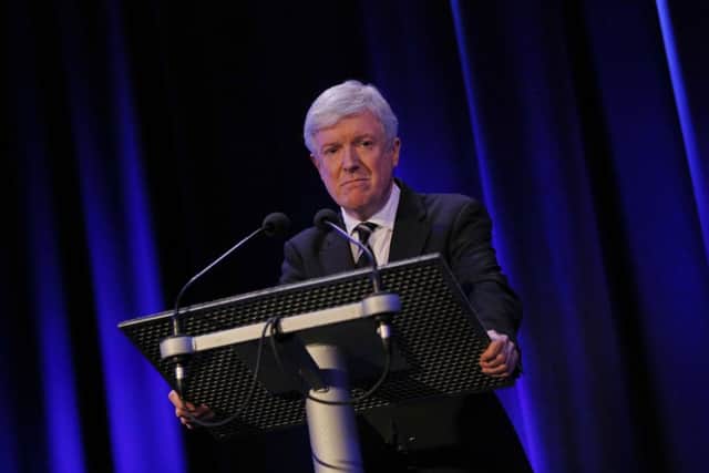 Tony Hall, Director-General of the BBC makes a statement at Broadcasting House in London following the publication of the Dame Janet Smith Review report on former television presenter Jimmy Savile.