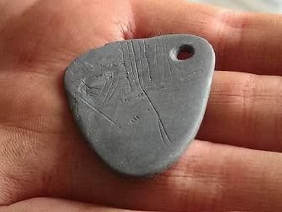 The 11,000 year old pendant found at Star Carr