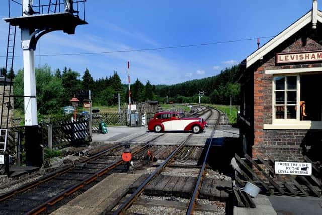 Levisham Station on the North Yorkshire Moors Railway.