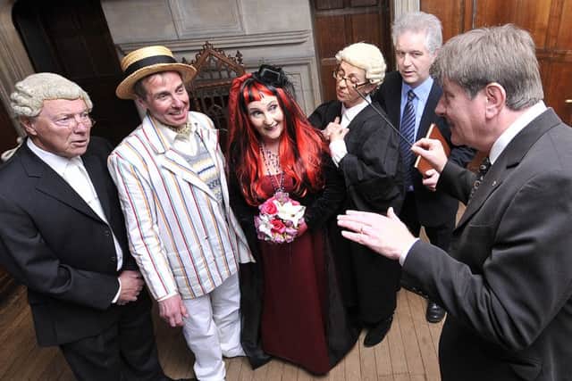 Trial by Jury at Woodend creative space. Bill Scott directs